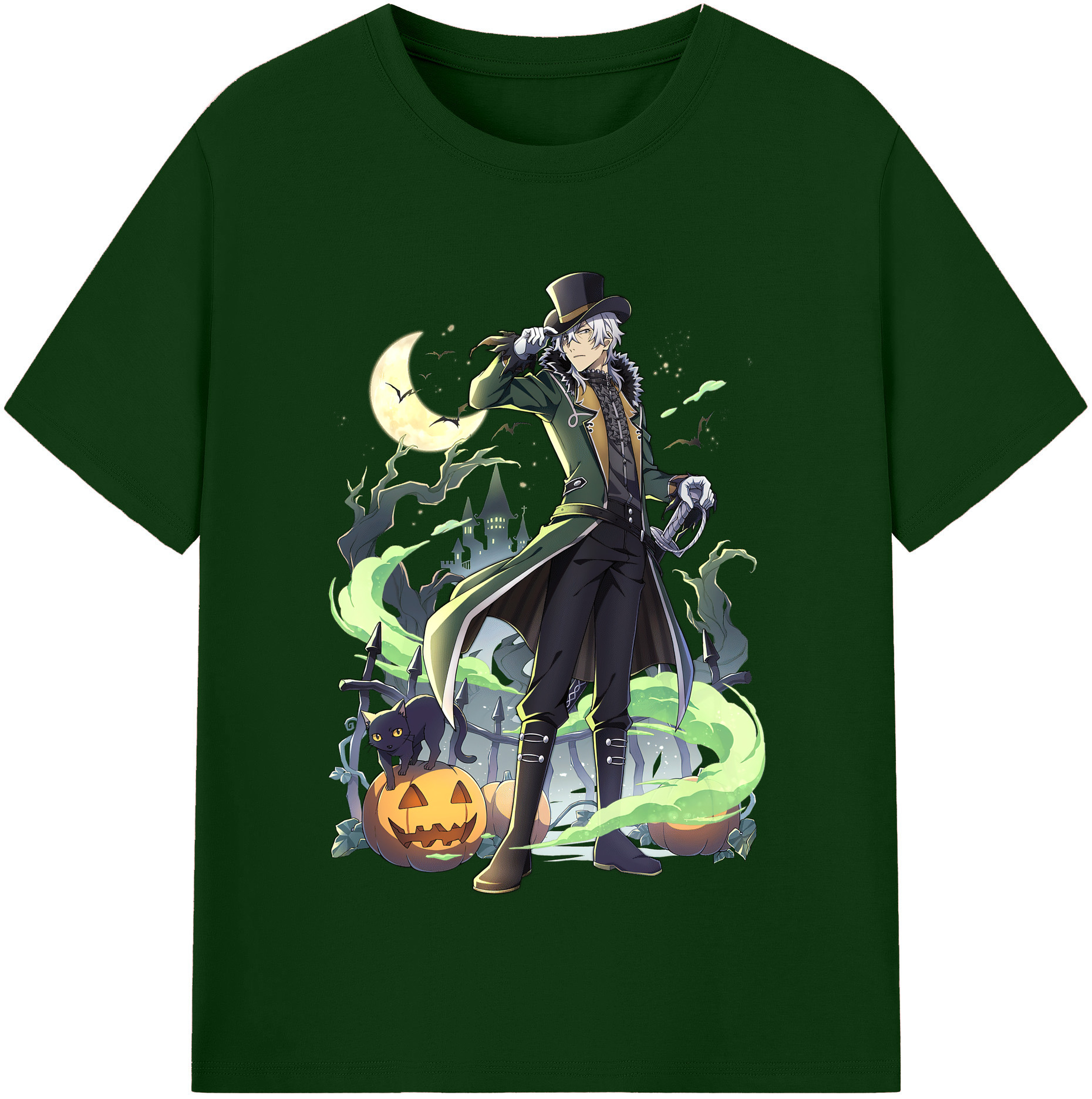 （画像用） 文豪ストレイドッグス Bungo Stray Dogs 綿100％半袖Tシャツ（フロントプリント）